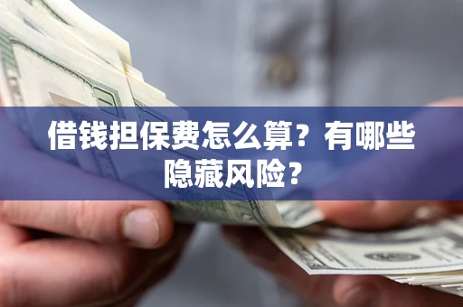 武汉借钱担保费怎么算？有哪些隐藏风险？