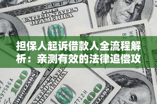 武汉担保人起诉借款人全流程解析：亲测有效的法律追偿攻略