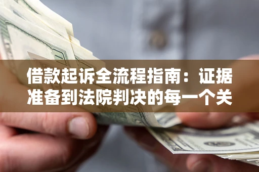 武汉借款起诉全流程指南：证据准备到法院判决的每一个关键步骤