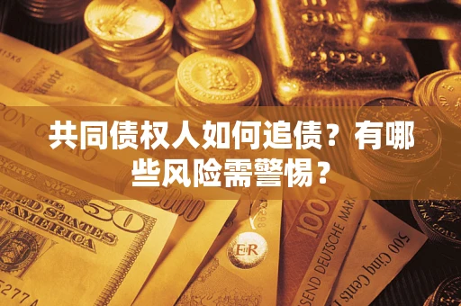 武汉共同债权人如何追债？有哪些风险需警惕？