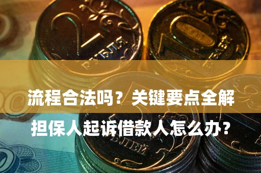 武汉

担保人起诉借款人怎么办？流程合法吗？关键要点全解析