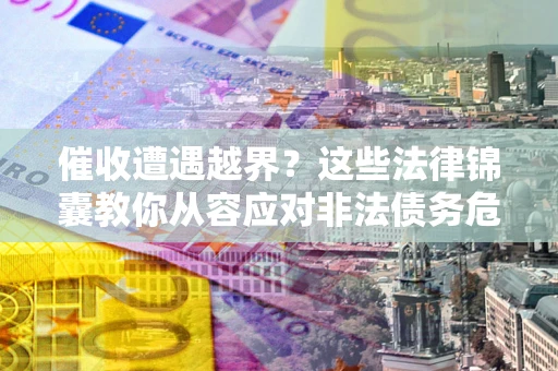 武汉催收遭遇越界？这些法律锦囊教你从容应对非法债务危机