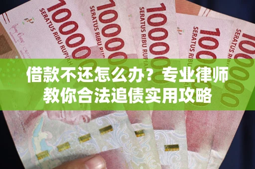 武汉借款不还怎么办？专业律师教你合法追债实用攻略